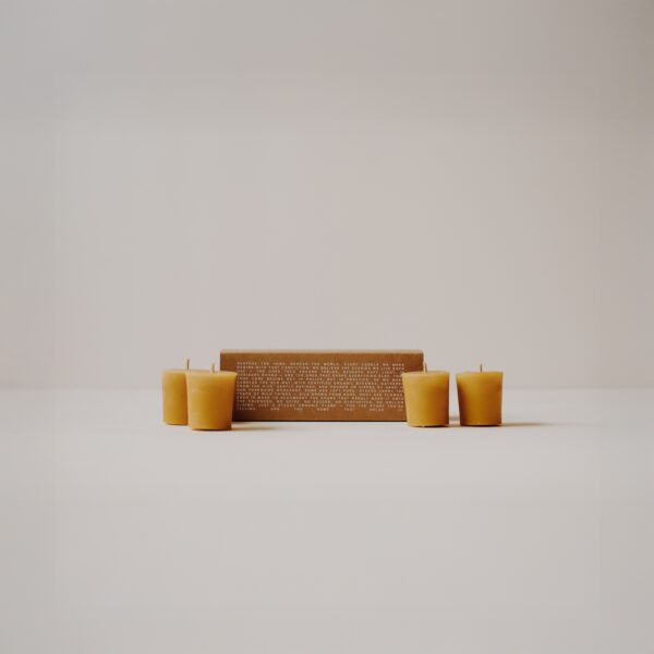 Organic Beeswax Votives